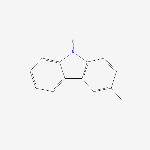3-METHYLCARBAZOLE (CAS: 4630-20-0) - Chemical Structure and Molecular Formula 