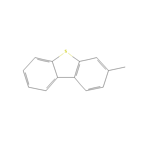3-METHYLDIBENZOTHIOPHENE (CAS: 16587-52-3) - Chemical Structure and Molecular Formula 