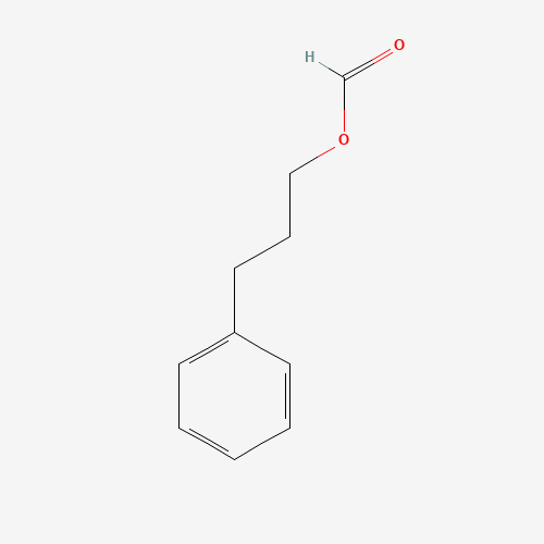 3-Phenylpropyl formate (CAS: 104-64-3) - Chemical Structure and Molecular Formula 