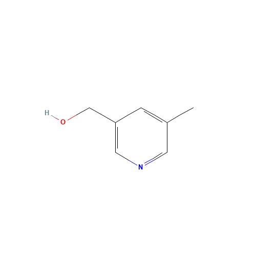 3-pyridinemethanol, 5-methyl- (CAS: 102074-19-1) - Chemical Structure and Molecular Formula 