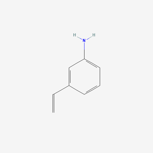 3-Vinylaniline (CAS: 15411-43-5) - Chemical Structure and Molecular Formula 