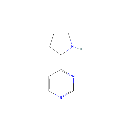 4-(2-Pyrrolidinyl)pyrimidine (CAS: 108831-49-8) - Related Chemical Product