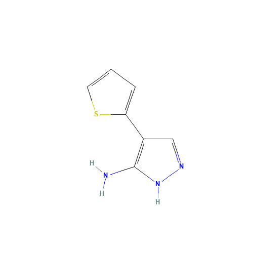 4-(2-thienyl)-1h-pyrazol-5-amin (CAS: 91447-40-4) - Related Chemical Product