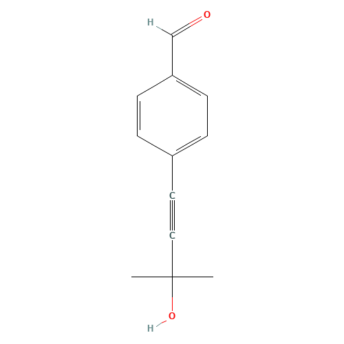 4-(3-Hydroxy-3-methyl-1-butin-1-yl)benzaldehyd (CAS: 117569-57-0) - Related Chemical Product