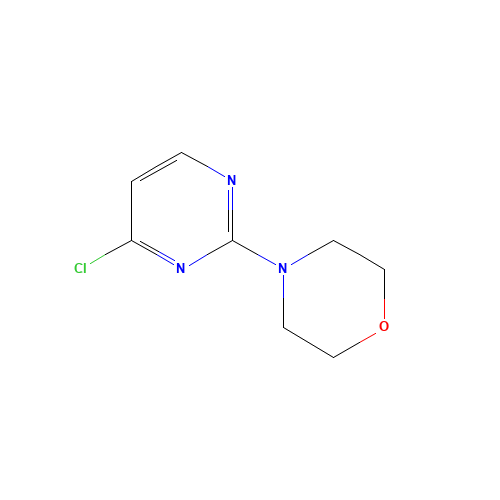 4-(4-chloro-2-pyrimidinyl)morpholine (CAS: 24192-96-9) - Chemical Structure and Molecular Formula 