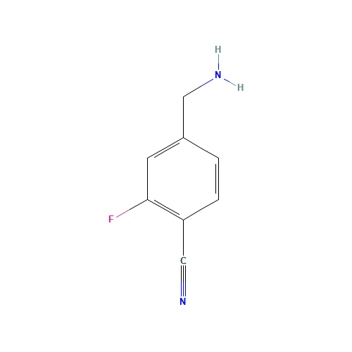 4-(Aminomethyl)-2-fluorbenzonitril (CAS: 368426-73-7) - Related Chemical Product