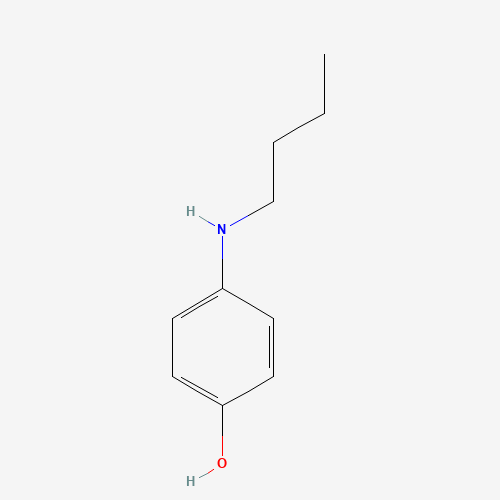 4-(Butylamino)phenol (CAS: 103-62-8) - Chemical Structure and Molecular Formula 
