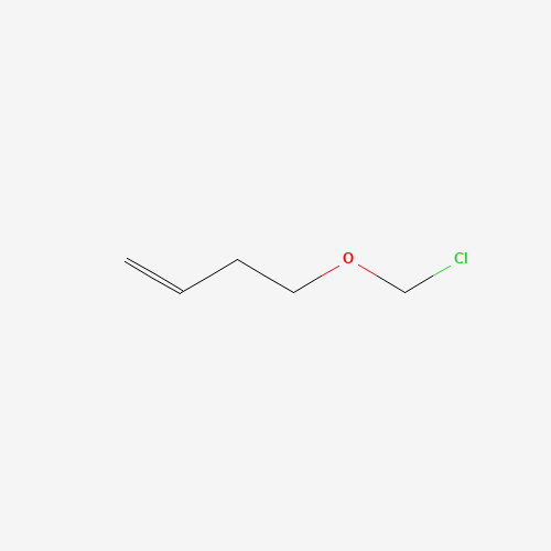4-(Chloromethoxy)-1-butene (CAS: 117983-52-5) - Chemical Structure and Molecular Formula 
