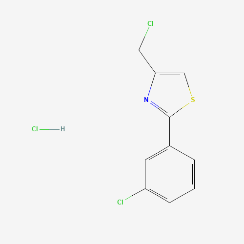 4-(Chloromethyl)-2-(3-chlorophenyl)thiazolehydrochloride (CAS: 690632-83-8) - Related Chemical Product
