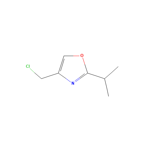 4-(Chloromethyl)-2-isopropyl-1,3-oxazole (CAS: 39624-97-0) - Related Chemical Product