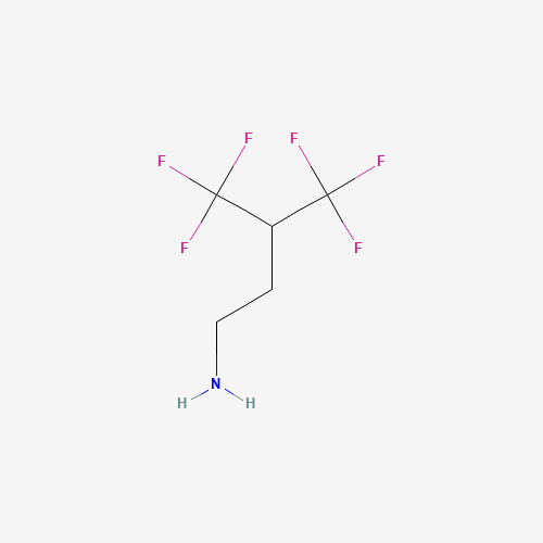 4,4,4-Trifluoro-3-(trifluoromethyl)-1-butanamine (CAS: 954238-58-5) - Related Chemical Product