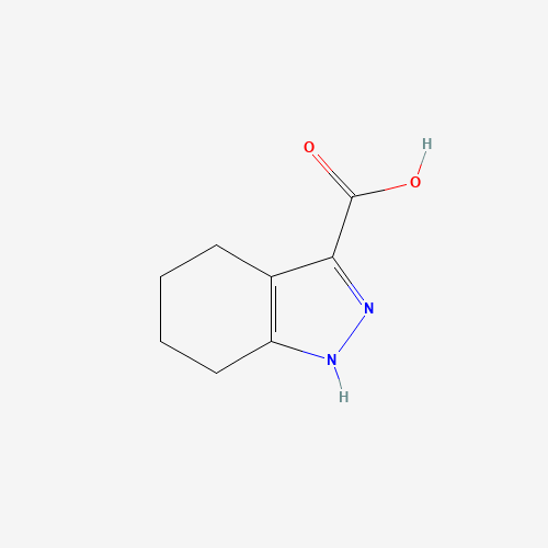 4,5,6,7-Tetrahydro-1H-indazole-3-carboxylic acid (CAS: 714255-28-4) - Chemical Structure and Molecular Formula 