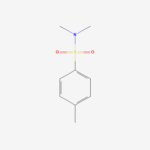 4,N,N-Trimethyl-benzenesulfonamide (CAS: 599-69-9) - Chemical Structure and Molecular Formula 