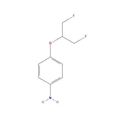 4-[(1,3-Difluoro-2-propanyl)oxy]aniline (CAS: 109230-64-0) - Related Chemical Product
