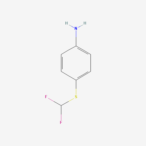 4-[(Difluoromethyl)sulfanyl]aniline (CAS: 24933-60-6) - Related Chemical Product