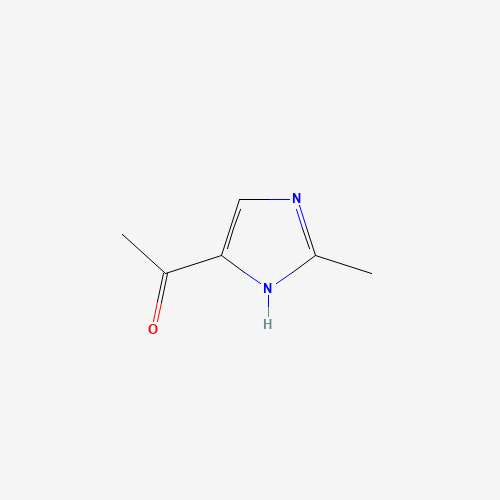 4-acetyl-2-methylimidazole (CAS: 78210-66-9) - Chemical Structure and Molecular Formula 