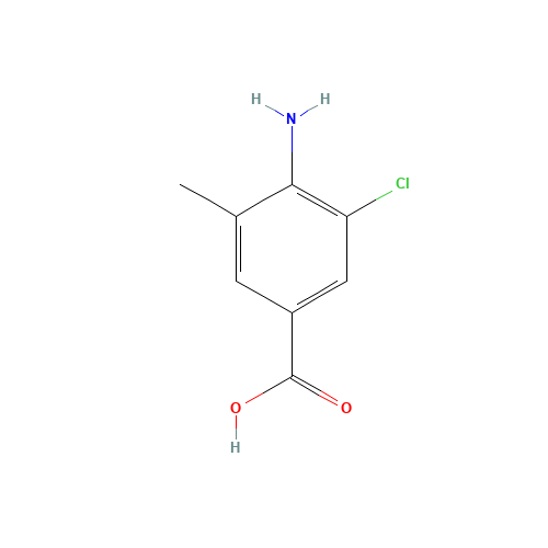 4-amino-3-chloro-5-methylbenzoic acid (CAS: 157069-52-8) - Related Chemical Product