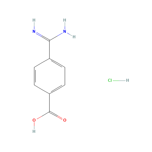 4-Carbamimidoylbenzoic acid hydrochloride (CAS: 42823-72-3) - Related Chemical Product