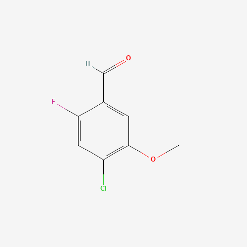 4-Chloro-2-fluoro-5-methoxybenzaldehyde (CAS: 177034-24-1) - Related Chemical Product