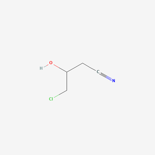 4-chloro-3-hydroxybutanenitrile (CAS: 105-33-9) - Chemical Structure and Molecular Formula 