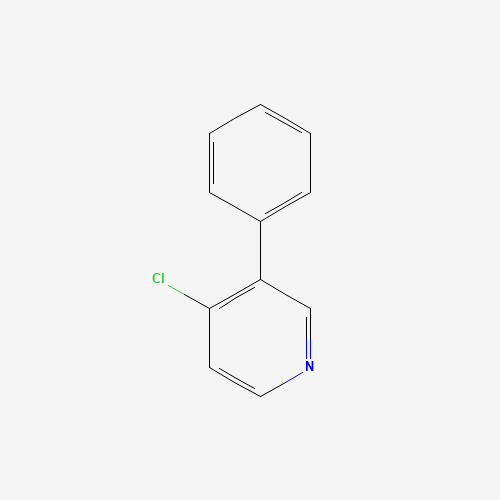 4-Chloro-3-phenylpyridine (CAS: 19069-63-7) - Chemical Structure and Molecular Formula 