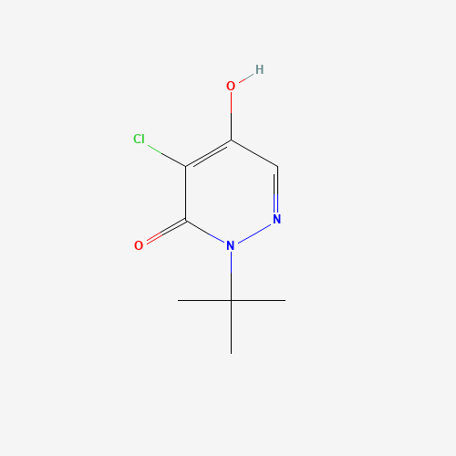 4-Chloro-5-hydroxy-2-(2-methyl-2-propanyl)-3(2H)-pyridazinone (CAS: 88093-48-5) - Related Chemical Product