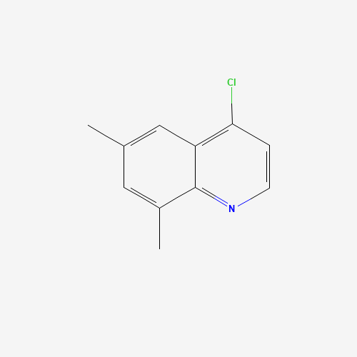 4-Chloro-6,8-dimethylquinoline (CAS: 196803-72-2) - Chemical Structure and Molecular Formula 