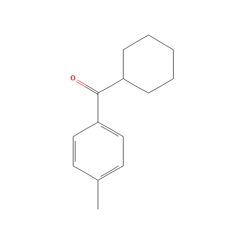 4-Cyclohexylcarbonyltoluene (CAS: 2789-44-8) - Chemical Structure and Molecular Formula 