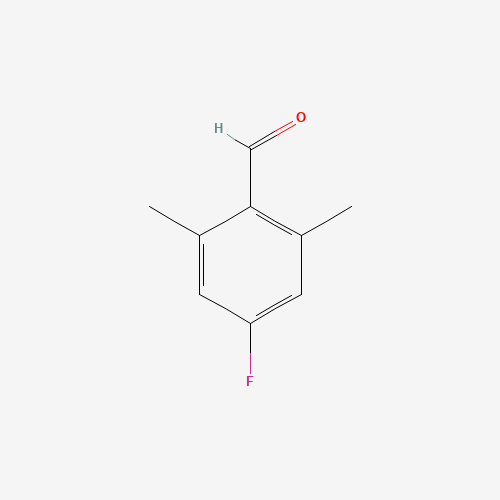 4-Fluoro-2,6-dimethylbenzaldehyde (CAS: 925441-35-6) - Chemical Structure and Molecular Formula 