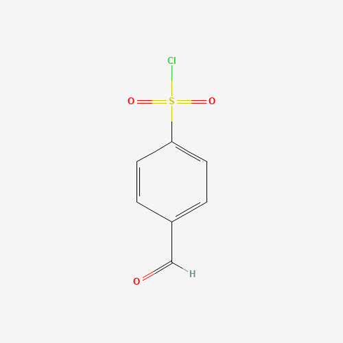 4-formylbenzenesulfonyl chloride (CAS: 85822-16-8) - Chemical Structure and Molecular Formula 