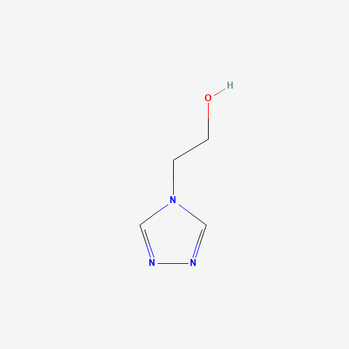 4H-1,2,4-triazole-4-ethanol (CAS: 66760-19-8) - Chemical Structure and Molecular Formula 