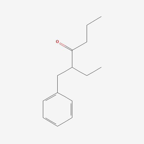 4-heptanone, 3-(phenylmethyl)- (CAS: 7492-37-7) - Chemical Structure and Molecular Formula 