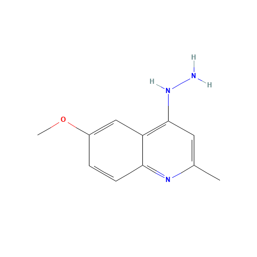 4-hydrazino-6-methoxy-2-methylquinoline (CAS: 49612-12-6) - Related Chemical Product