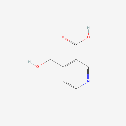 4-Hydroxymethyl-nicotinic acid (CAS: 72726-63-7) - Chemical Structure and Molecular Formula 