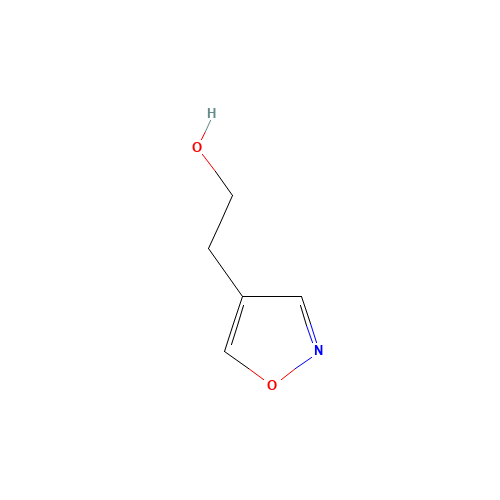 4-isoxazoleethanol (CAS: 884504-75-0) - Chemical Structure and Molecular Formula 
