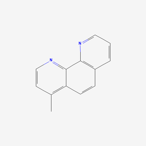 4-methyl-1,10-phenanthroline (CAS: 31301-28-7) - Chemical Structure and Molecular Formula 