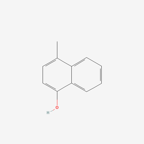 4-Methyl-1-naphthol (CAS: 10240-08-1) - Chemical Structure and Molecular Formula 