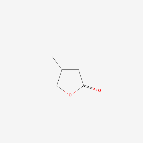 4-Methyl-5H-furan-2-one (CAS: 6124-79-4) - Chemical Structure and Molecular Formula 