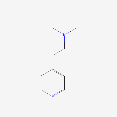 4-pyridineethanamine, n,n-dimethyl- (CAS: 38223-06-2) - Chemical Structure and Molecular Formula 