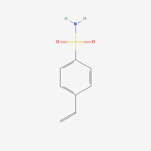 4-Vinylbenzenesulfonamide (CAS: 2633-64-9) - Chemical Structure and Molecular Formula 