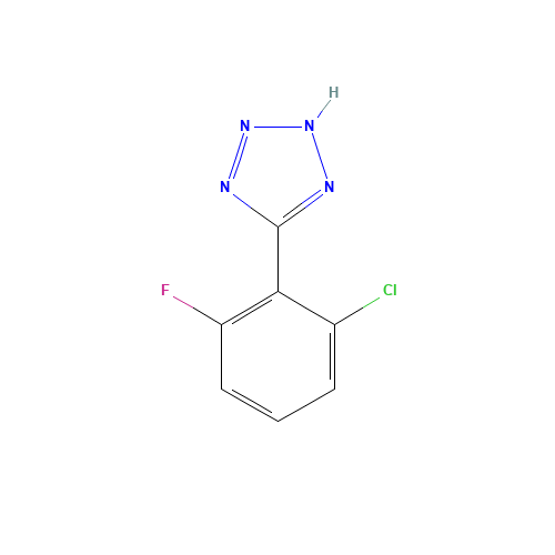 5-(2-Chloro-6-fluoro-phenyl)-2H-tetrazole (CAS: 503293-47-8) - Related Chemical Product