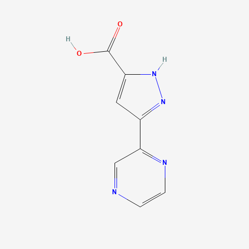 5-(2-Pyrazinyl)-1H-pyrazole-3-carboxylic acid (CAS: 1029108-75-5) - Related Chemical Product