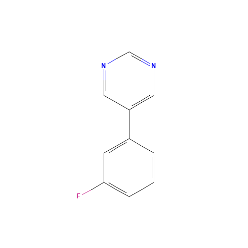 5-(3-Fluorophenyl)pyrimidine (CAS: 68049-20-7) - Related Chemical Product