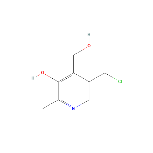 5-(chloromethyl)-4-(hydroxymethyl)-2-methylpyridin-3-ol (CAS: 13983-22-7) - Related Chemical Product