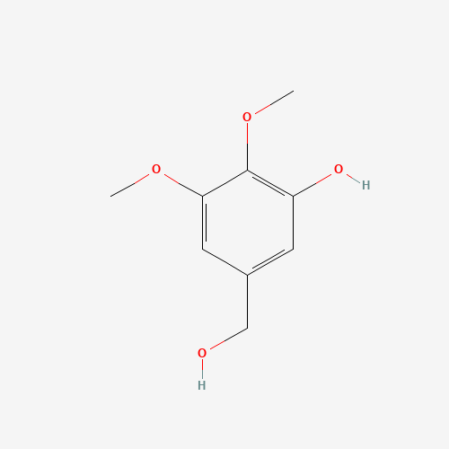 5-(Hydroxymethyl)-2,3-dimethoxyphenol (CAS: 122271-46-9) - Chemical Structure and Molecular Formula 