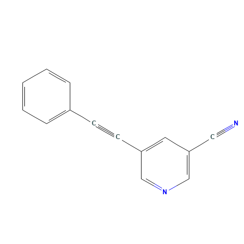 5-(phenylethynyl)nicotinonitrile (CAS: 845266-26-4) - Related Chemical Product