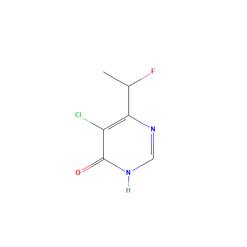 5-Chloro-6-(1-fluoroethyl)-4(1H)-pyrimidinone (CAS: 227184-12-5) - Related Chemical Product
