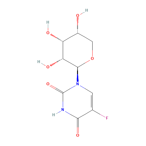 5-Fluorouridine (CAS: 77180-80-4) - Chemical Structure and Molecular Formula 