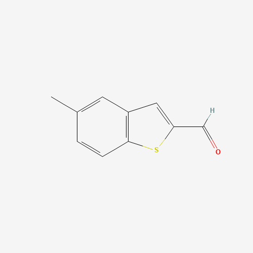 5-Methyl-1-benzothiophene-2-carbaldehyde (CAS: 27035-41-2) - Chemical Structure and Molecular Formula 
