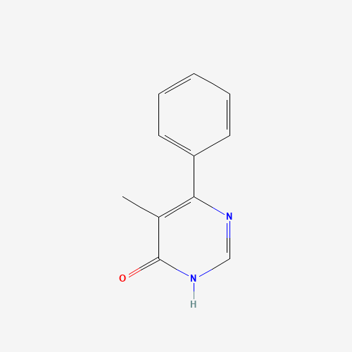 5-Methyl-6-phenylpyrimidin-4-ol (CAS: 37898-32-1) - Chemical Structure and Molecular Formula 